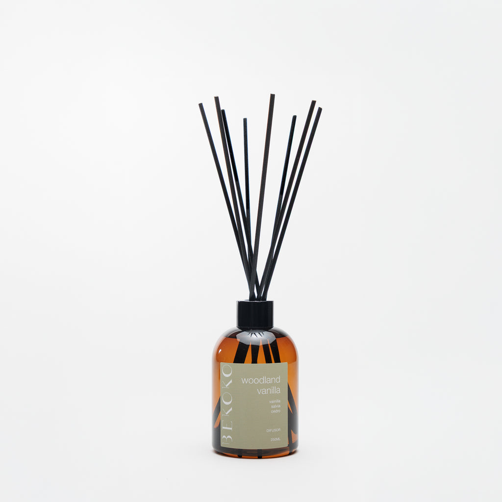 Difusor Ambiental con Varillas Woodland Vanilla