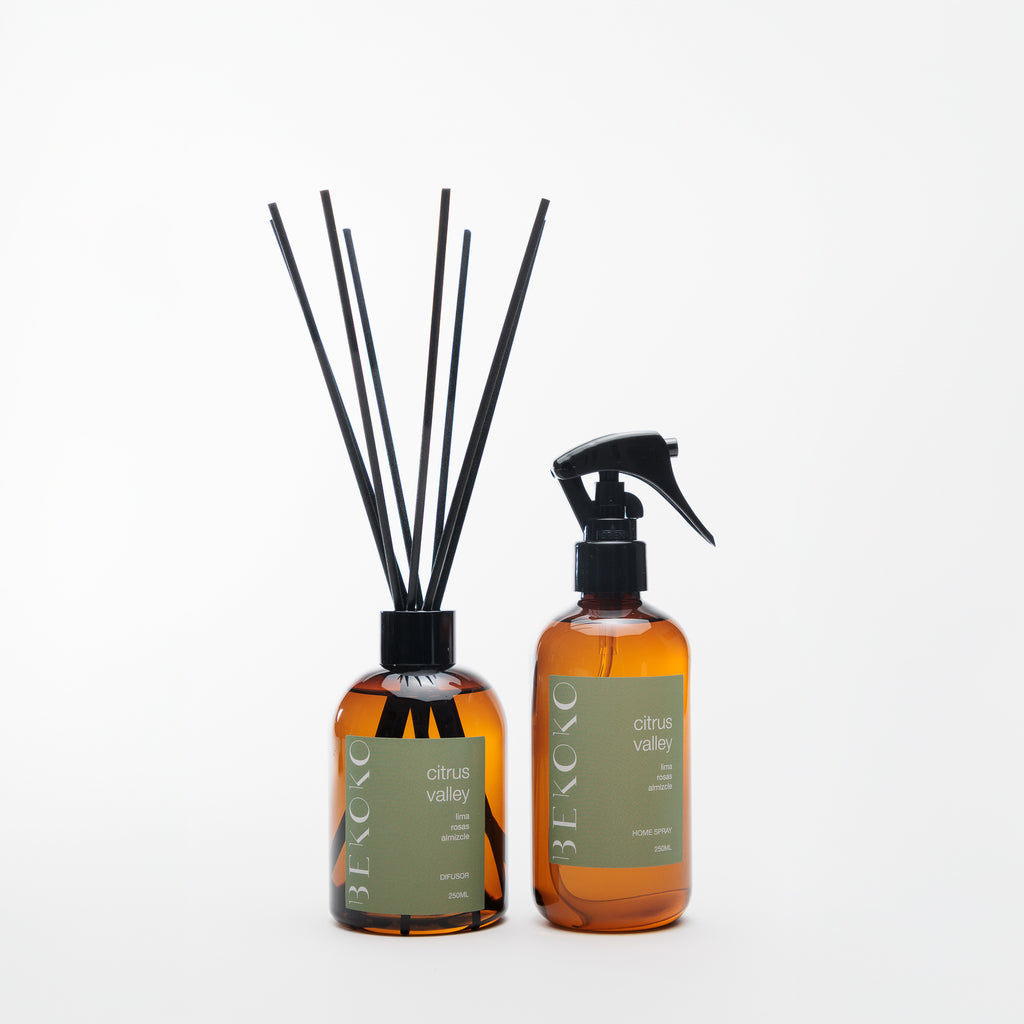 Difusores + Homespray 250ML / Citrus Valley