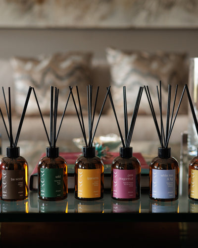 Difusor Ambiental con Varillas White Tea & Fig Ambar