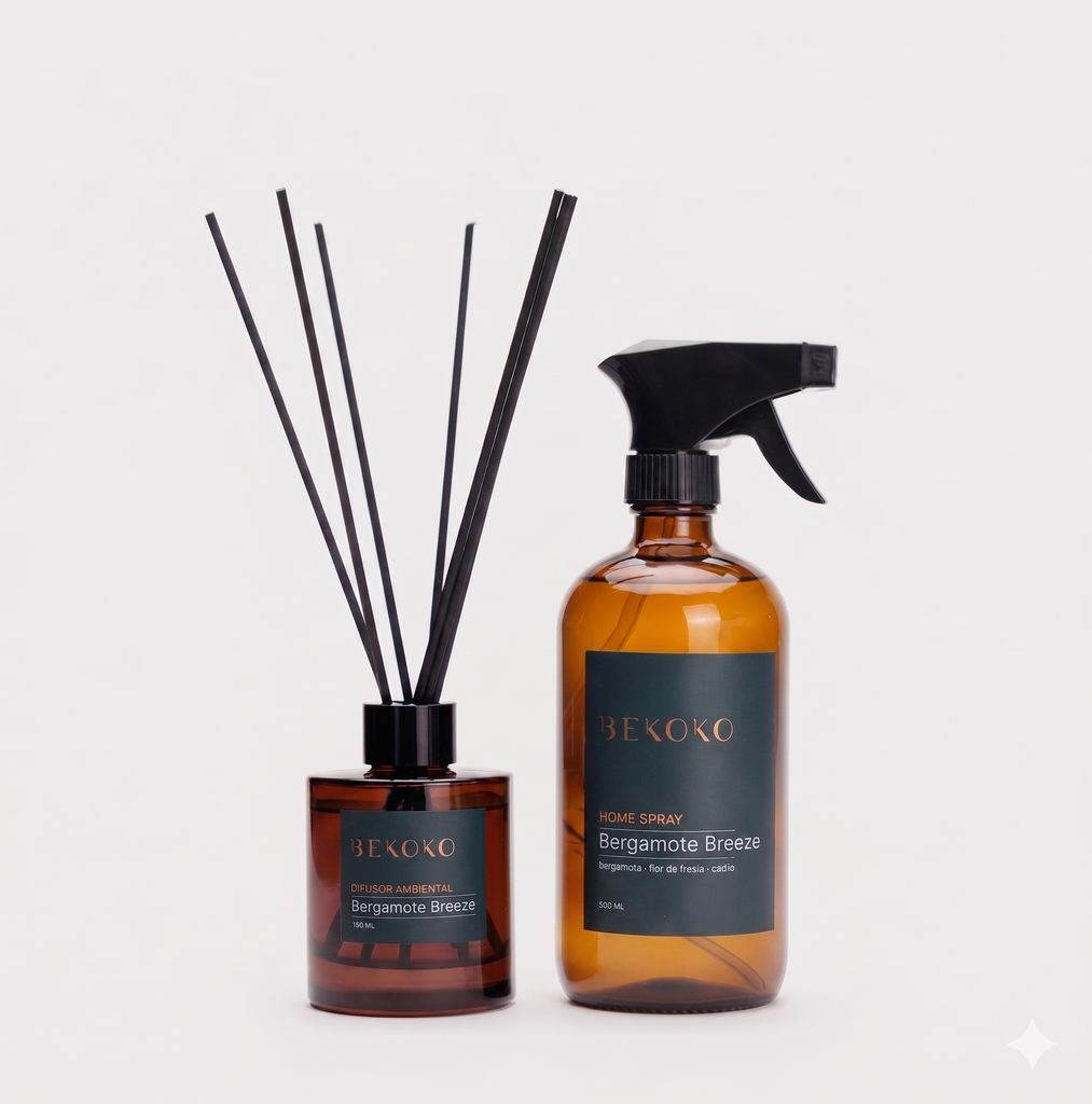 Difusores + Homespray 150ML / 500ML Bergamote Breeze