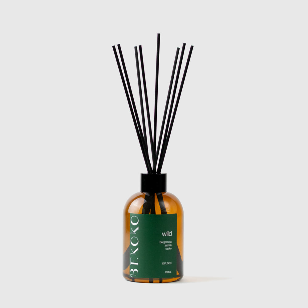 Difusor de aromas con varillas