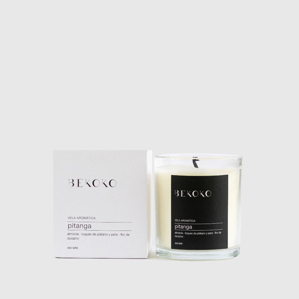 Hermosa vela aromática decorativa para regalo