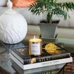 Vela decorativa aromática elegante vainilla